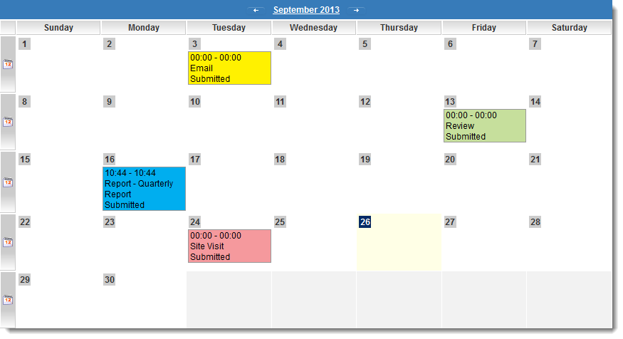 UTA Calendar Template - SmartWiki
